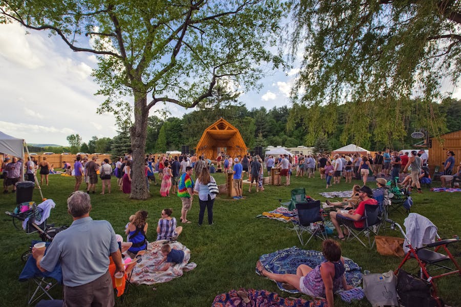 The Yard Amphitheater Ray Brother's BBQ in Bouckville, NY